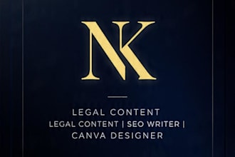 write SEO blog articles and website content