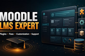 develop customize or fix a moodle lms plugin