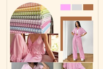 create an elegant fashion mood board in canva