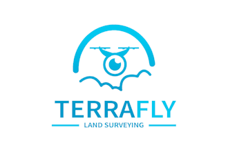 create drone photography, aerial photography and drone services logo