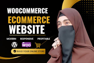 build ecommerce website, webshop and online store using wordpress