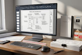 design solar battery storage bess permit plan sets and single line diagrams