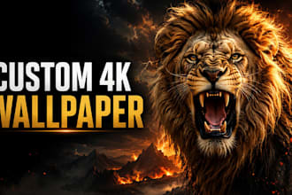 create custom 4k animal wallpapers for phone and desktop