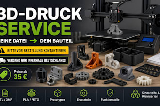 3d print and ship your custom parts and prototypes in germany