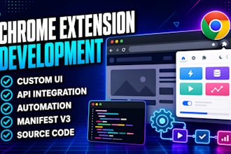 do chrome extension development for your business