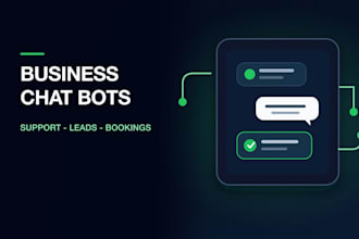 build a whatsapp business bot for support leads and bookings