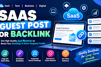 build saas backlinks via saas guest post on high da sites