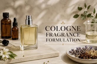 perfume formulation cologne fragrance custom perfume