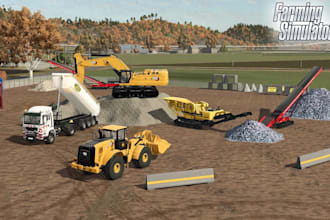 develop custom ats, ets2, truck simulator mods, farm simulator, fs22, fs25 track