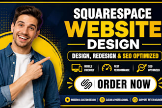 do squarespace website design