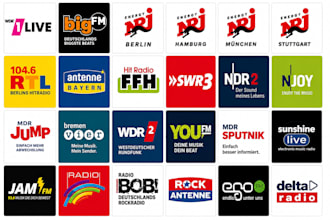 promote your music and business ads on major germany radios