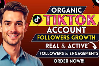 grow real followers, tik tok ads managemet , tik tok promotion, monetize tik tok