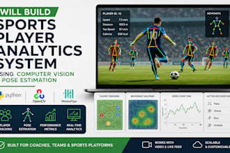 build sports player analytics system using computer vision pose estimation ai