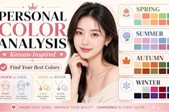 do personal color analysis based on your photos