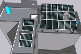 design a professional solar pv system with pvsyst