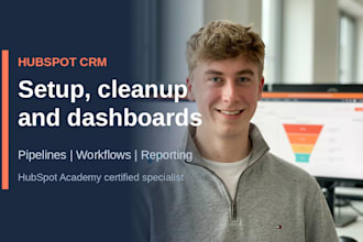 set up, clean up and optimize your hubspot CRM