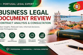 provide business legal document review, contract analysis and consultation