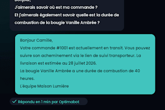 j installe un bot ia qui repond a votre sav ecommerce 24h sur 24