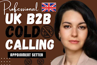do UK b2b cold calling lead generation appointment setting for local business