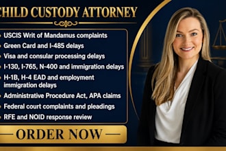 prepare uscis writ of mandamus for delayed immigration cases or government delay