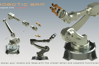 design and 3d model mechanical parts in solidworks