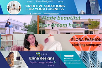 design a professional youtube banner for your channel