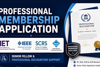 help with iet ieee scrs acm senior fellow application for eb1 eb1a eb2 niw visa