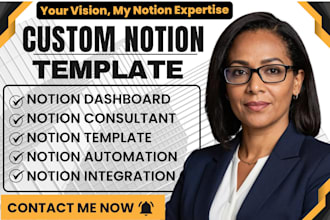 notion template notion expert and custom notion template dashboard custom notion