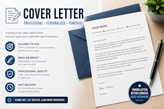 write a professional cover letter