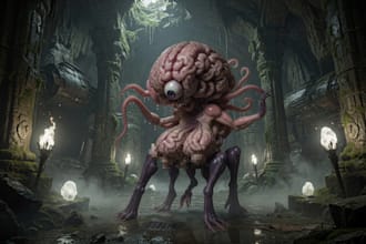 ai character and cryptid preconcept