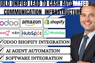 setup odoo erp crm ecommerce square website zapier ai chatbot slack database