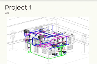 do revit mep bim modeling, hvac plumbing electrical,clash detection,shop drawing