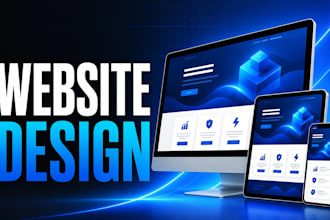design a modern responsive website