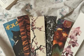 do bookmarks aesthetic personalized
