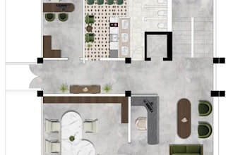 arrange furniture on your 2d floor plan