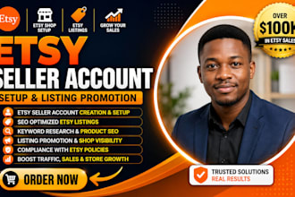 open a fully verified etsy seller account etsy account creation etsy listing