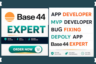 base44 expert base44 bug fixing base44 web app base44 app deployment mvp design