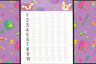 design math workbook and worksheet for kids and fillable pdf