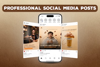 design luxury product posters and social media ads for your brand