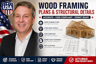 create wood framing plans and structural details