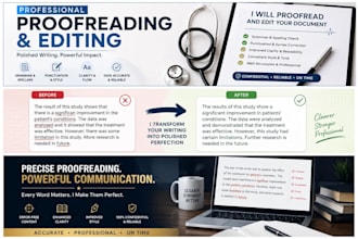 proofread and edit your medical and healthcare content