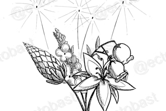 design a linework tattoo for you