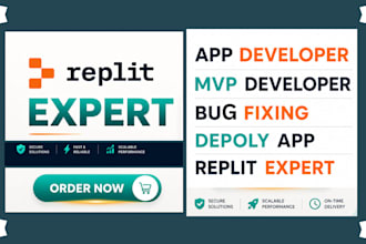 replit expert replit bug fixing replit developer replit app deployment ai app