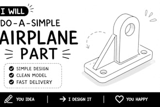 do a simple airplane part