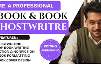 be your nonfiction ebook ghostwriter memoir KDP book writer
