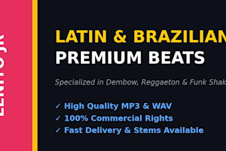 produce a professional reggaeton or latin trap beat