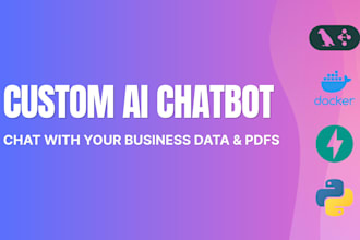 build a custom ai chatbot to chat with your business data and docs