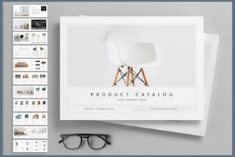 design interactive PDF catalog, digital product catalog, and price list