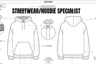 create fashion tech pack clothing tech pack design fashion apparel tech packs