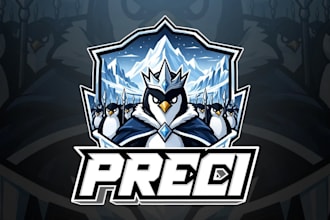 design a custom esports mascot logo for your gaming brand